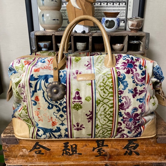 longchamp velvet bag